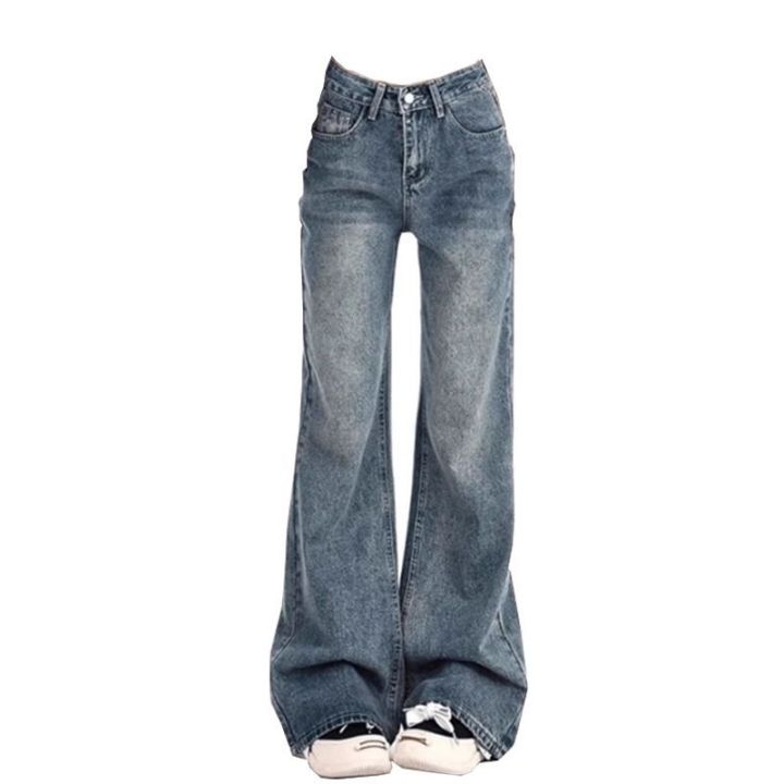 Ladies%20Jeans%20Flare%20Trousers%20Leisure%20Slimming%20Vintage%20Inspired%20Autumn%20%20High%20Waist%20Bell%20%20Women's%20pants%20Flared%20jeans%20jeans%20y2k%20-%20Image%204