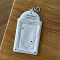 Multifunction  Photocard Holder PVC with Keychain Photocard Case Cute Original 3 Inch Mini Photo Holder Students. 
