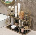 Bathroom Vanity Tray Marel Cosmatic Shalf Organizer for Counter Kitchen sink. 