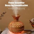 Wood Grain Mini Vase Air Humidifier USB Electric Ultrasonic Water Aroma Essential Oil Diffuser Home Room Fragrance Air Purifier. 