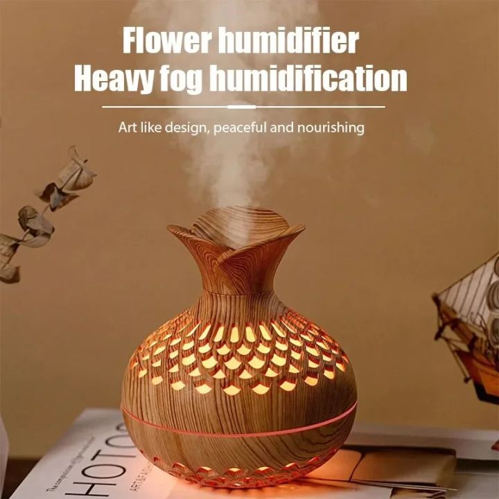 Wood%20Grain%20Mini%20Vase%20Air%20Humidifier%20USB%20Electric%20Ultrasonic%20Water%20Aroma%20Essential%20Oil%20Diffuser%20Home%20Room%20Fragrance%20Air%20Purifier%20-%20Image%202