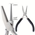 5In Mini Jewelry Plier DIY Carbon Steel Round Nose Jewelry Tools Copper Jewelry Wire for Jewelry Making 1PC. 
