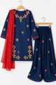 Kids *Maira B Stitched Embroidery Shirt & Farshi Shalwar & Dupatta Included*
*winter. 