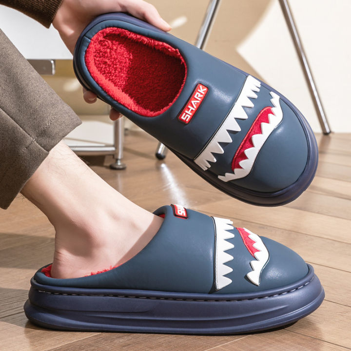 Pmoiste%20Cute%20Slippers%20For%20Men%20Embroider%20Cushion%20Platform%20House%20Shoes%20Durable%20Comfortable%20Warm%20Living%20Room%20Slip-on%20Winter%20Indoor%20-%20Image%203