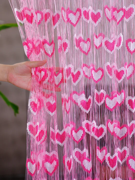 Romantic%20two-color%20love%20cord%20decoration%20fringe%20partition%20curtain%20through%20rod%20finished%20curtain%2039.37*78.74in%20-%20Image%203