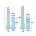 Liquid Silicone Strap for Tissot PRX Series 35mm 40mm Quick Release Men Women  Replacement Watch Band Bracelet 11mm 12mm. 