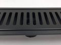 floor drain 4 inch * 24 inch matt black coloure imported. 