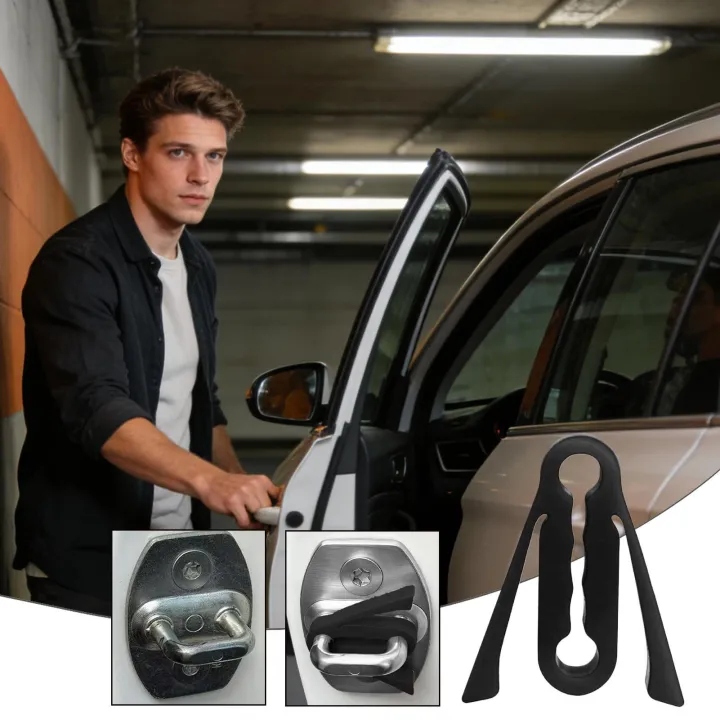 4pcs%20Car%20Door%20Lock%20Shock%20Pad%20Silicone%20%20Shock%20Absorption%20Pad%20Noise%20Reduction%20Car%20Silicone%20Door%20Latch%20Protective%20Cover%20for%20Suv%20-%20Image%205