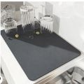 Ultra Absorbent and Non-Slip Microfiber Dish Drying Mat for Kitchen. 