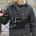 Fishing Vest Bag Men's Camo Fishing Lures Utility Tackle Chest Bags Waist Pack Outdoor Mountaineering Camping Hiking Hunting.