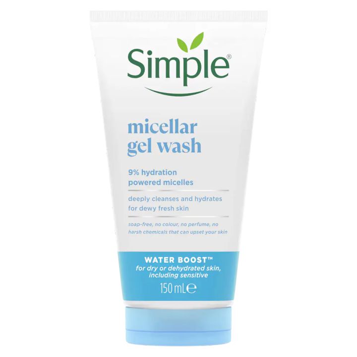 Simple%20Water%20Boost%20Micellar%20Facial%20Gel%20Wash%20150%20ML-For%20Dry%20Skin%20-%20Dehydrated%20Skin%20-%20Sensitive%20Skin%20-%20100%25%20Soap%20Free-Made%20In%20Poland%20-%20Image%205