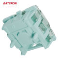 GATERON Magnetic Jade Pro Keyboard Switches, Linear Factory Pre-lubed Freely Setting Pre-Travel 20mm Longer Spring Key Switches.