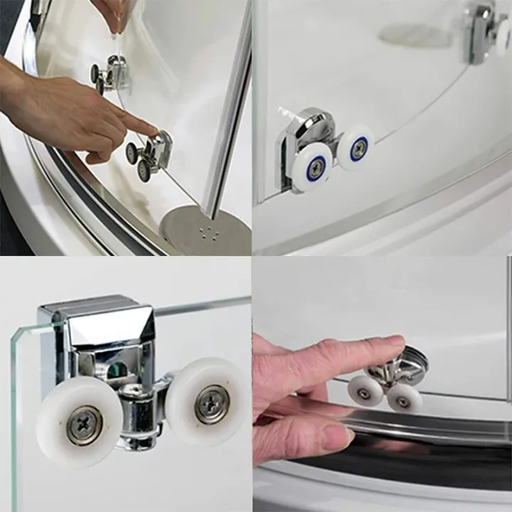 4/8Pcs%20Shower%20Screen%20Door%20Rollers%20Zinc%20Alloy%20Runners%20Wheels%20Twin%20Top%20Replacement%20Shower%20Wheel%20Runner%20Pulleys%20for%2012-14mm%20glass%20-%20Image%205
