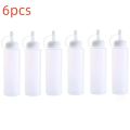 1/3/6pack Squeeze Bottle Condiment Squeeze Bottles Plastic ketchup Squeeze Squirt bottle For Sauce, BBQ, Dressing, Paint.