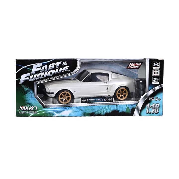 nikko fast and furious rc car