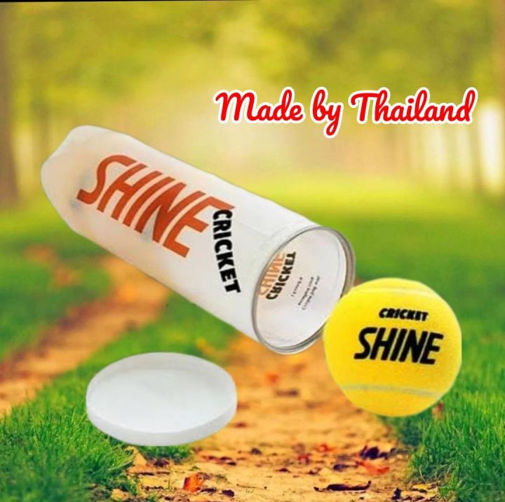 Original Full Size Super Shine Tape Ball/ Cricket Ball/ Tenis Ball | For Indoor And Outdoor Use | Single Piece