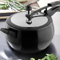 Vinod - Kraft Hard Anodised Inner Lid Pressure Cooker (Induction Friendly) 5 Liters. 
