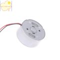 [YH]RF-300EA-1D390 DC 1.5V/3V/5V/6V 7250RPM Mini Mute 24mm Round Spindle Motor Precious Metal Brush Engine DIY Solar Power Toy M. 