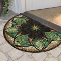 VIKAMA Summer American-style Retro Anti-slip Entrance Door Mat, Wear-resistant Entrance Hall Absorbent Carpet, Home Decoration.