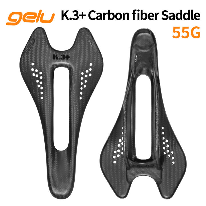 gelu%20Bicycle%20Carbon%20Fiber%20Saddle%20Ultralight%2055g%20Hollow%20Breathable%20Ergonomics%20Mtb%20Road%20Bicycle%20Full%20Carbon%20Fiber%20Cushion%20-%20Image%202