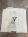 Pure Lawn White Dupatta With Multi Embroidery For Girl's/Women's. 