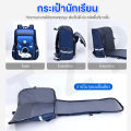 Linpure school bag backpack for elementary school students double-layer thick bag the bag is light and ready to ship.. 