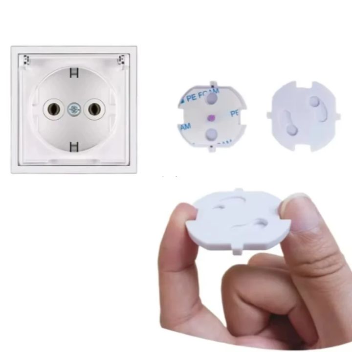 Baby Safety Socket Covers 10pcs Electrical Plastic Outlet Protectors Child Safe Socket Security Protection