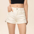 Summer Girls Low Waist White Hot Shorts Women Korean Slim Fit Thin Denim Pants Lady Fashion Designer Short Jeans.