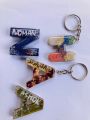 your name customise a to z alphabet   keychain for girls keychain for boy  resin keychain transparent keychain kitchen. 