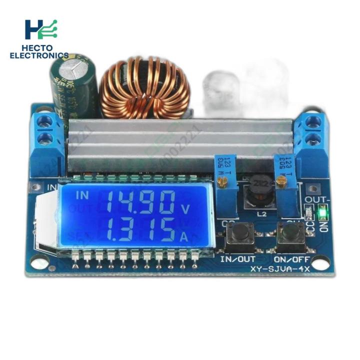 4a Buck-boost Converter Module Adjustable Buck Boost Board With Lcd Display