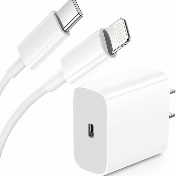 25Watt I-Phone Charger Power Adapter With Cable For X To 14 Pro Max