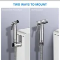 SUS-304 Stainless Steel Muslim Shower Complete Set With High Pressure China Imported High Quality. 