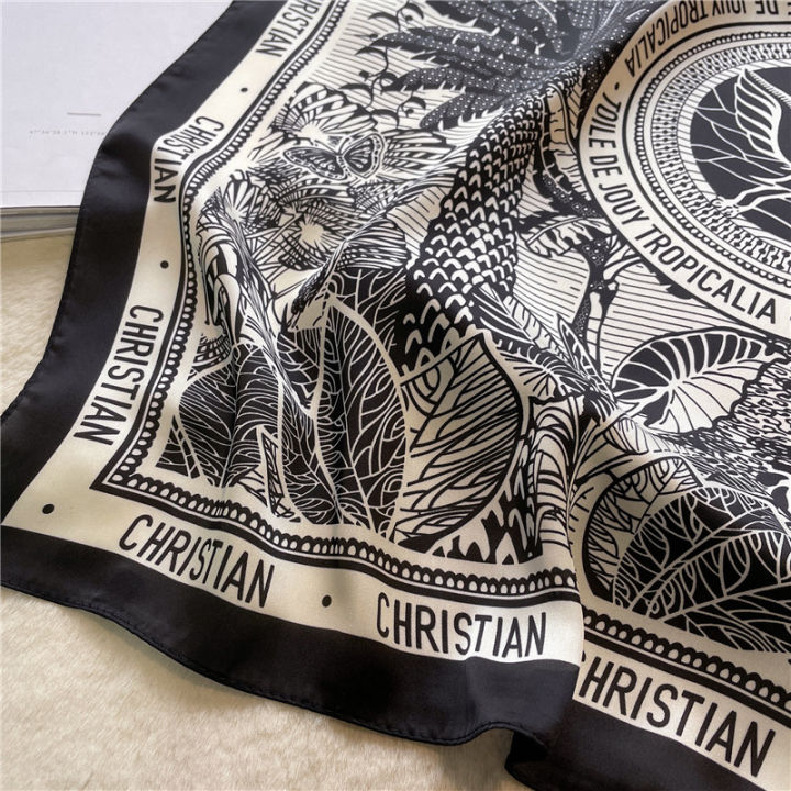 2024%20Popular%20Square%20Shawls%20Luxury%20Sunscreen%20Satin%20Kerchief%20Four%20Seasons%2090X90CM%20Silk%20Scarves%20Fashion%20Letter%20Headcloth%20Scarf%20Bag%20-%20Image%204