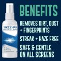 Screen Cleaning Spray,Streak‑Free Anti‑Static Display Cleaner for Phone/Tablet/Laptop/Monitor/TV,Removes Fingerprints & Dust.