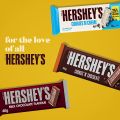 Hershey's Cookies 'n' Creme Chocolate 4 Pieces  Pack, 4x40g. 