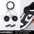 1Pair New Easy Fit Automatic Shoelaces Without ties Swivel Buckle Elastic Laces Sneakers Adults Kids Lazy No Tie Shoe laces.