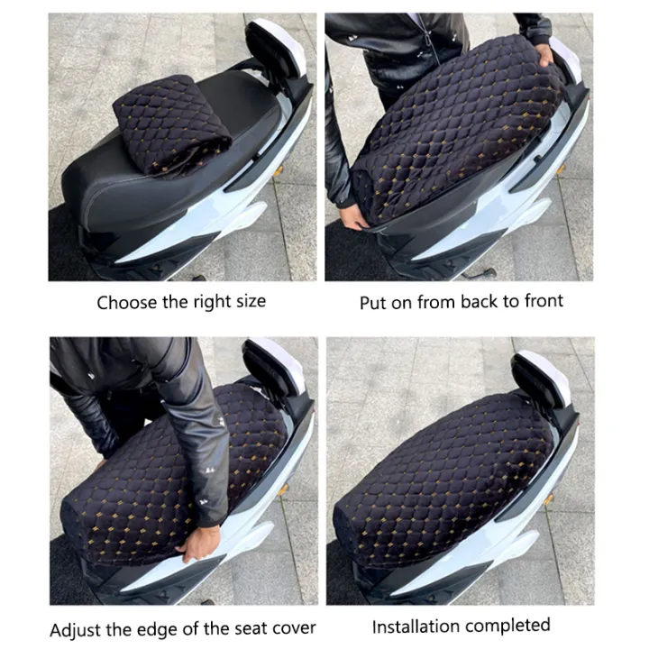 SEAMETAL%20Motorcycle%20Seat%20Cushion%20Protector%20Winter%20Warm%20Seat%20Covers%20Mats%20Thickened%20Velvet%20Seat%20Pads%20For%20Motorbike%20Electric%20Bike%20-%20Image%207