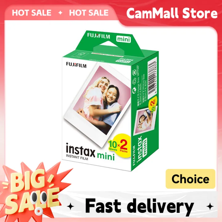 Origin Fujifilm Instax Mini Film Paper 10-60 Sheets for Fuji Instant Film Cameras Instax Mini 12 11 9 40 70 90 Link Liplay EVO