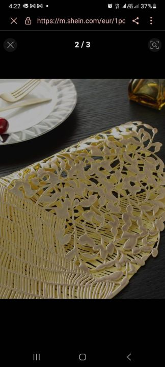 Round mats table mats fancy mats