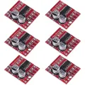 6 Pack Mini L298N DC Motor Driver, MX1508 Mini Dual Channel 1.5A 2 Way PWM Speed Controller Dual H-Bridge Replace Stepper. 