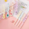 2Pcs Kids Hair Comb Set Cute Portable Anti-Static Plastic Hairdressing Comb For Girls Hair Comb Cartoon Baby Chil. 