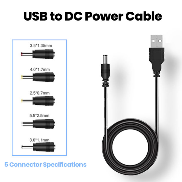 USB%20to%205V%20DC%20Power%20Cord%20Charging%20Cable%205.5*2.5mm%20Jack%20Plug%20Connector%20Adapter%20With%20Plug%20Adapter%20Power%20Cord%202.5*0.7mm/4.0*1.7mm%20-%20Image%202