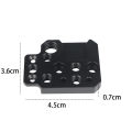 Expansion Adapter Board with 1/4 3/8 Threaded Holes Cold Shoe Mount Camera Gimbal Bracket for DJI Ronin RS3/RS2/RSC2/SC/S Gimbal. 