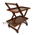Foldable Tea Trolley/ Tea Trolley/ Tea Trolley with easy storage.