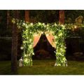 15 feet Green Leaf String Lights Artificial Ivy Vine Fairy Lights Battery Powered. 
