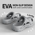 EVA Sandals for Men in Summer, Thick Soft Soled for Outdoor Wear, Beach Shoes for Casual Sports, and Perforated Shoes. 