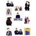 PACK OF 2 Vincenzo Stickers. k drama stickers.  Vincenzo Drama Sticker Sheets. 