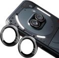 For Nothing Phone (2a) - Black WSKEN Metal Anti Scratch Camera Lens Screen Protector.