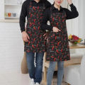 Stylish Cotton Printed Kitchen Apron – Comfortable & Durable (Free Size: Fits All) Multicolor. 