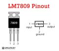 5 Pcs Original LM7809 Voltage Regulator LM7809 9Volt Voltage Controller IC. Convert Any 12V in to 9V With LM 7809 ( 7809 ) LM-7809 9V 1A Fixed Voltage Regulator ( Easy Net Store ). 